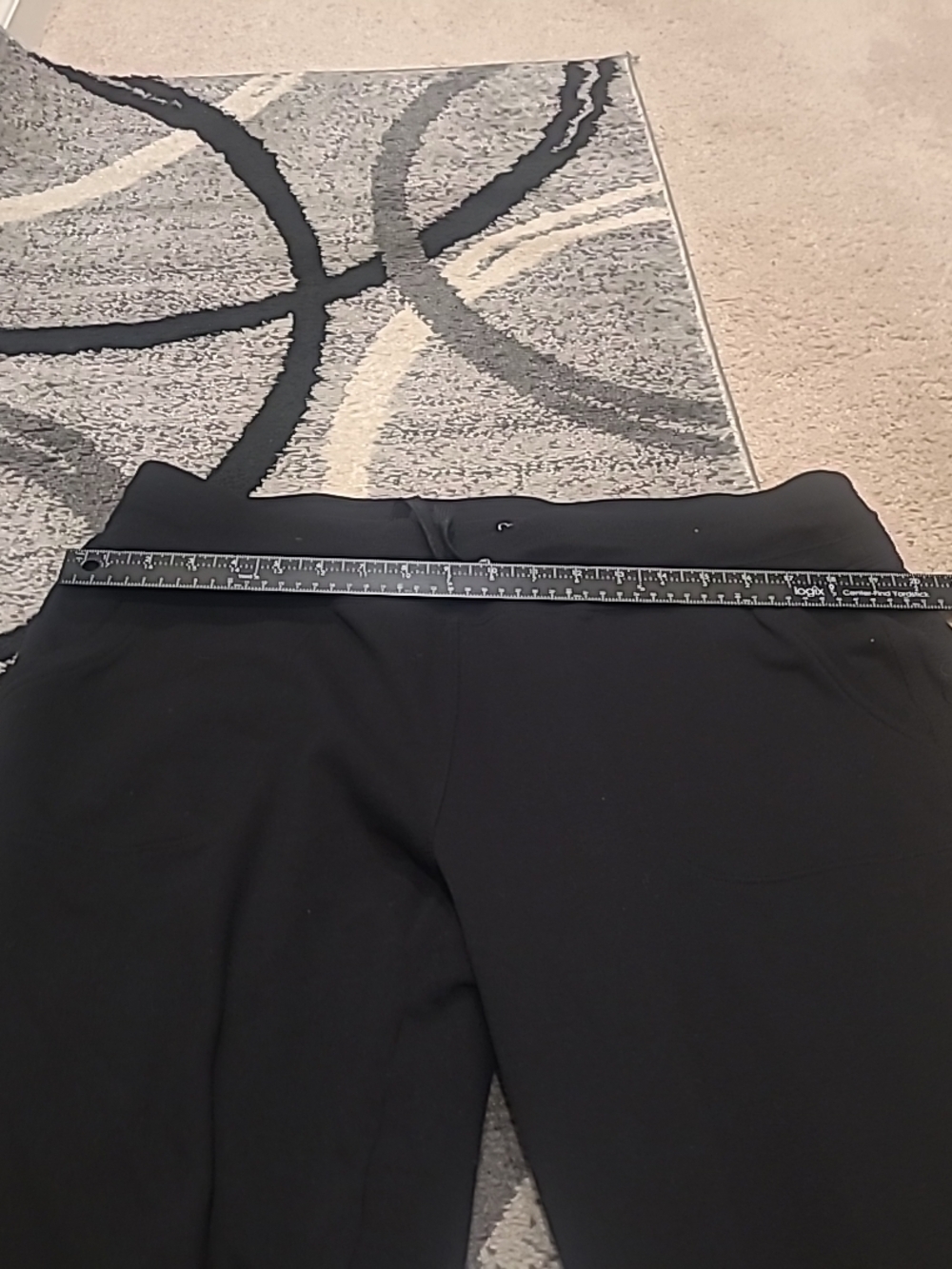 Calvin Klein Performance Logo Jogger Pants Black Plus Size 2X Drawstring Pockets - Picture 9 of 10
